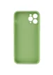 Силиконовый чехол Candy Full Camera для Apple iPhone 11 Pro Max (6.5") Фисташковый