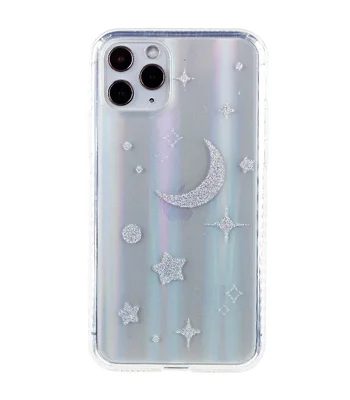 TPU + Glass чохол Aurora Space для Apple iPhone 11 Pro Max (6.5 ") Місяць
