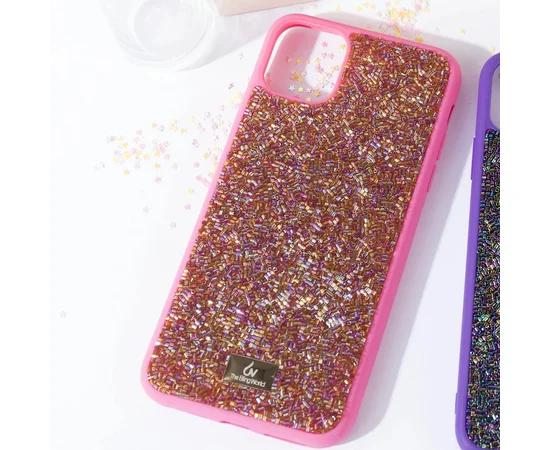 TPU чехол Bling World Brilliant Case для Apple iPhone 11 Pro Max (6.5") Розовый