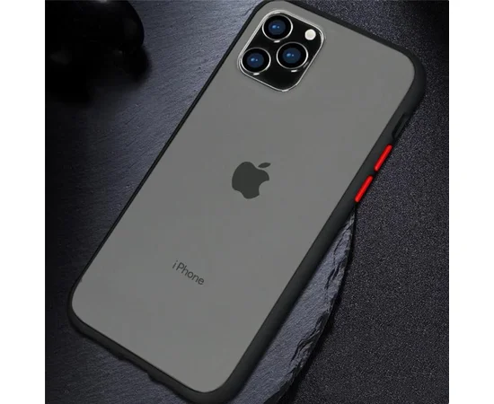 TPU чехол LikGus Maxshield для Apple iPhone 11 Pro Max (6.5") Черный