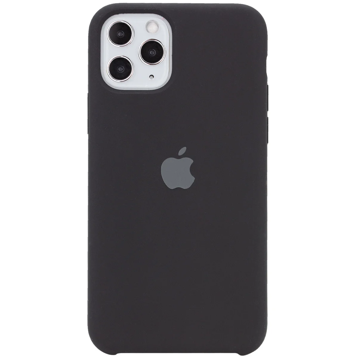 Чехол Silicone Case (AA) для Apple iPhone 11 Pro Max (6.5") Черный / Black