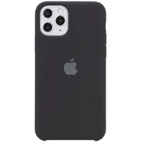 Чехол Silicone Case (AA) для Apple iPhone 11 Pro Max (6.5") Черный / Black