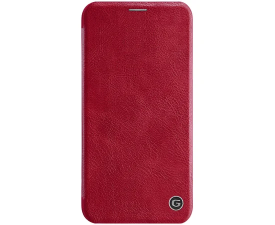 Кожаный чехол книжка G-Case Vintage Business Series для Apple iPhone 11 Pro Max (6.5") Красный