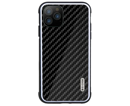 Чехол-накладка G-Case Carbon Fiber Shield для Apple iPhone 11 Pro Max (6.5") Черный