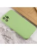 Силиконовый чехол Candy Full Camera для Apple iPhone 11 Pro Max (6.5") Фисташковый