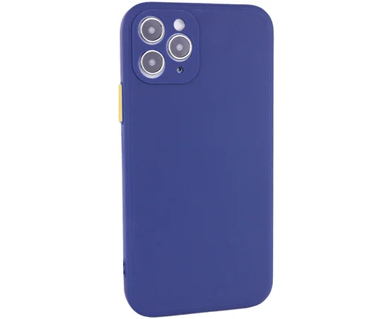 Чехол TPU Square Full Camera для Apple iPhone 11 Pro Max (6.5") Синий