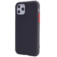 Чехол-накладка Epik Moon Eclipse series для Apple iPhone 11 Pro Max (6.5") Черный / Красный