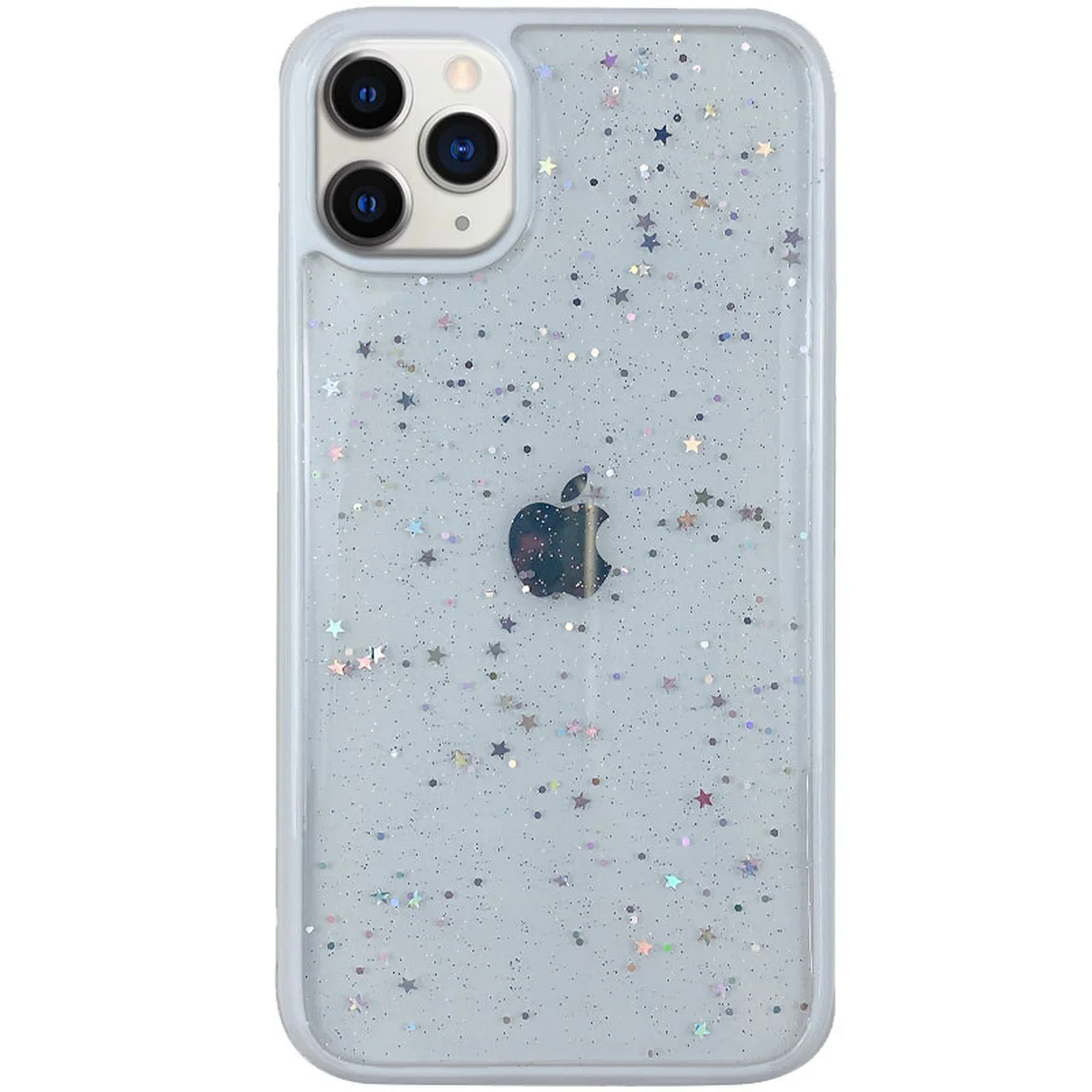 TPU + PC чохол Shiny Stars для Apple iPhone 11 Pro Max (6.5 ") Білий