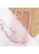 Чохол TPU Ease Carbon для Apple iPhone 11 Pro Max (6.5") Рожевий / Прозорий