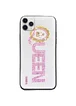 TPU+Glass чехол TYBOMB Queen для Apple iPhone 11 Pro Max (6.5") pink