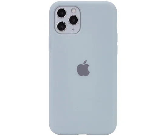 Чехол Silicone Case Full Protective (AA) для Apple iPhone 11 Pro Max (6.5") Серый / Stone