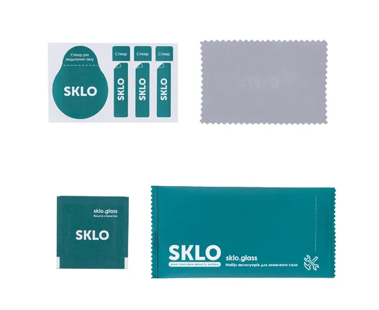 Защитное стекло SKLO 5D (full glue) для Apple iPhone 11 Pro Max (6.5") Черный