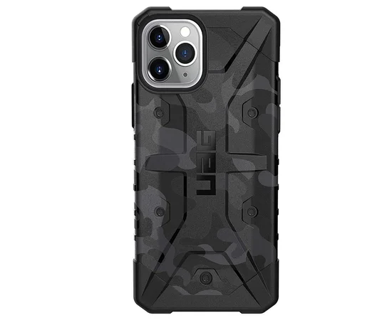 Ударопрочный чехол UAG Pathfinder камуфляж для Apple iPhone 11 Pro Max (6.5") Серый