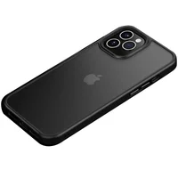 TPU + PC чохол Metal Buttons для Apple iPhone 11 Pro Max (6.5 ") Чорний