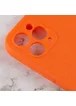 Силіконовий чохол Candy Full Camera для Apple iPhone 11 Pro Max (6.5 ") Помаранчевий / Orange