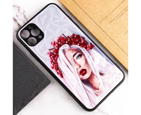 TPU+PC чохол Prisma Ladies для Apple iPhone 11 Pro Max (6.5") Ukrainian Girl