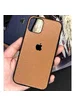 Кожаная накладка Classic series для Apple iPhone 11 Pro Max (6.5") Коричневый
