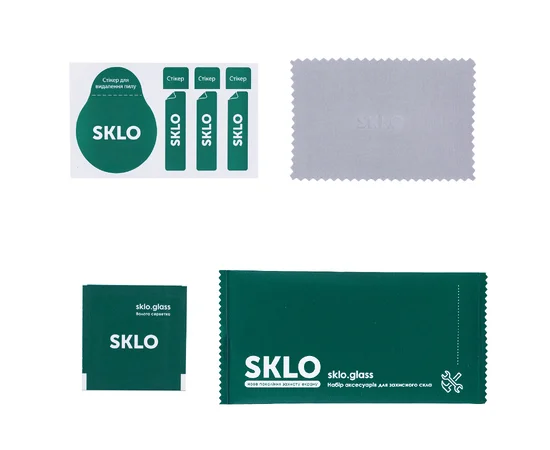 Защитное стекло SKLO 3D (full glue) для Apple iPhone 11 Pro Max / XS Max (6.5") Черный