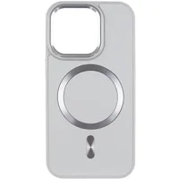 Кожаный чехол SnapCase with MagSafe для Apple iPhone 11 Pro Max (6.5") Grey