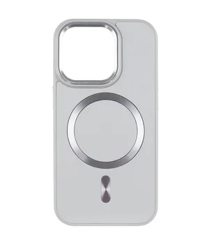 Кожаный чехол SnapCase with MagSafe для Apple iPhone 11 Pro Max (6.5") Grey