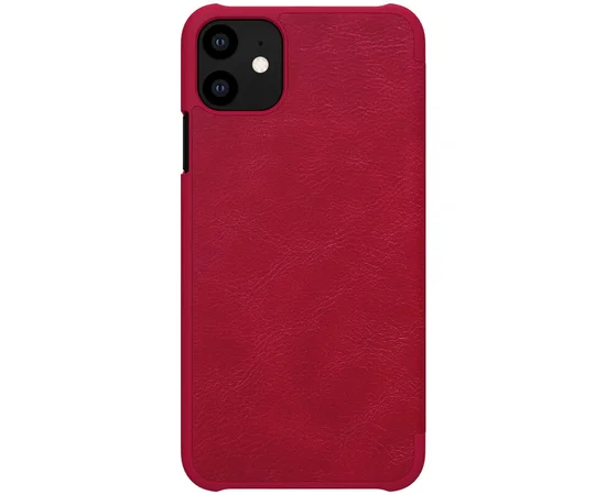 Кожаный чехол книжка G-Case Vintage Business Series для Apple iPhone 11 Pro Max (6.5") Красный