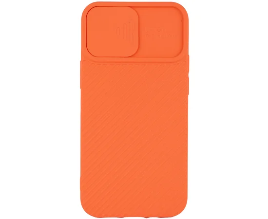 Чехол Camshield Square TPU со шторкой для камеры для Apple iPhone 11 Pro Max (6.5") Оранжевый
