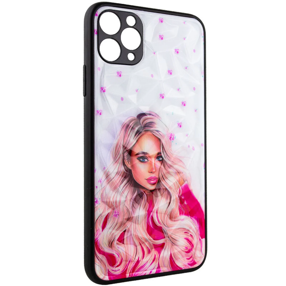 TPU+PC чохол Prisma Ladies для Apple iPhone 11 Pro Max (6.5") Pink