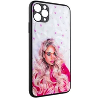 TPU+PC чехол Prisma Ladies для Apple iPhone 11 Pro Max (6.5") Pink
