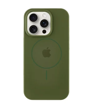 Чехол Silicone Case Full Protective (AA) with MagSafe для Apple iPhone 11 Pro Max (6.5") Зеленый / Cyprus Green