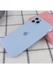 Чехол Silicone Case Full Camera Protective (АА) для Apple iPhone 11 Pro Max (6.5") Голубой / Mist blue