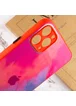 Чехол TPU+Glass Impasto abstract для Apple iPhone 11 Pro Max (6.5") Pink blue