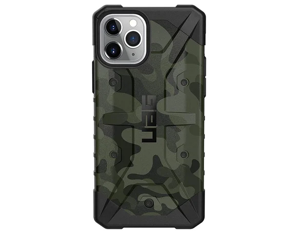 Ударопрочный чехол UAG Pathfinder камуфляж для Apple iPhone 11 Pro Max (6.5") Зеленый