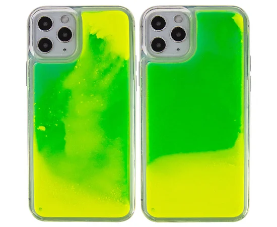 Неоновый чехол Neon Sand glow in the dark для Apple iPhone 11 Pro Max (6.5") Зеленый