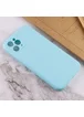 Силіконовий чохол Candy Full Camera для Apple iPhone 11 Pro Max (6.5 ") Бірюзовий / Turquoise
