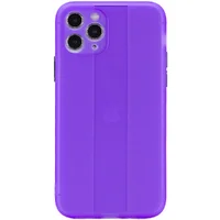 Чохол TPU Glossy Line Full Camera для Apple iPhone 11 Pro Max (6.5 ") Бузковий
