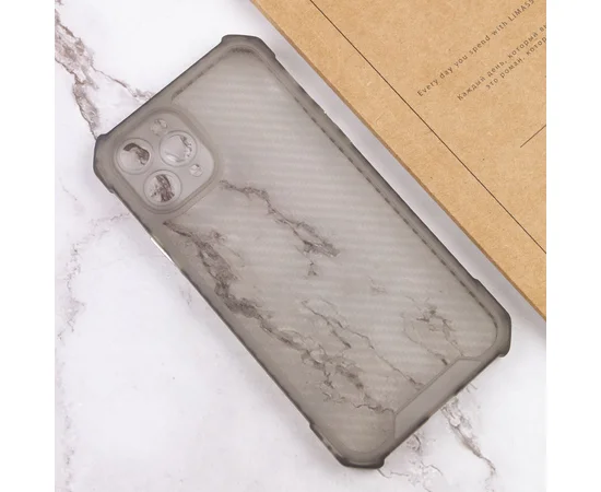 Чохол TPU Ease Carbon для Apple iPhone 11 Pro Max (6.5") Чорний / Прозорий