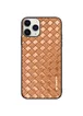 Кожаная накладка VORSON Braided leather series для Apple iPhone 11 Pro Max (6.5") Коричневый