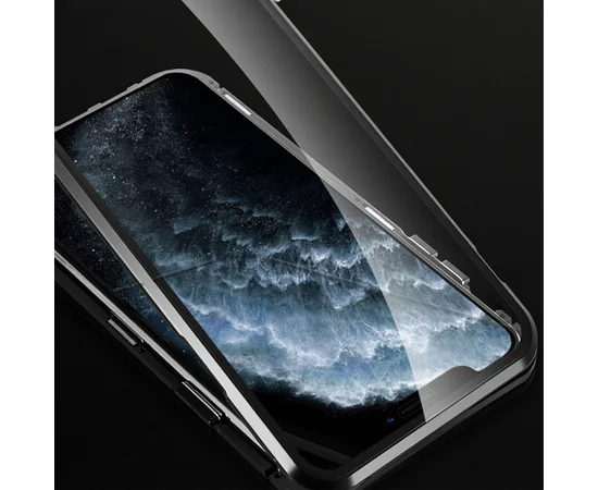 Чехол Camshield 360 Metall+Glass со шторкой для камеры для Apple iPhone 11 Pro Max (6.5") Черный