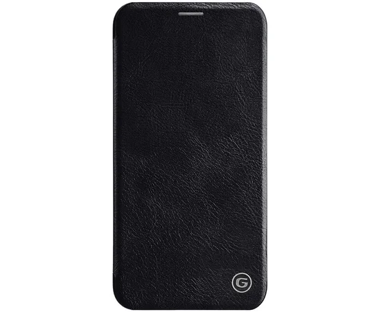 Кожаный чехол книжка G-Case Vintage Business Series для Apple iPhone 11 Pro Max (6.5") Черный