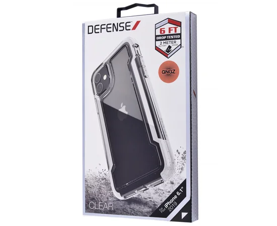 Чехол Defense Clear Series (TPU+Metal) для Apple iPhone 11 Pro Max (6.5") Черный
