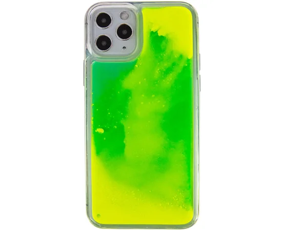Неоновый чехол Neon Sand glow in the dark для Apple iPhone 11 Pro Max (6.5") Зеленый