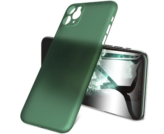 PP накладка LikGus Ultrathin 0,3 mm для Apple iPhone 11 Pro Max (6.5") Зеленый