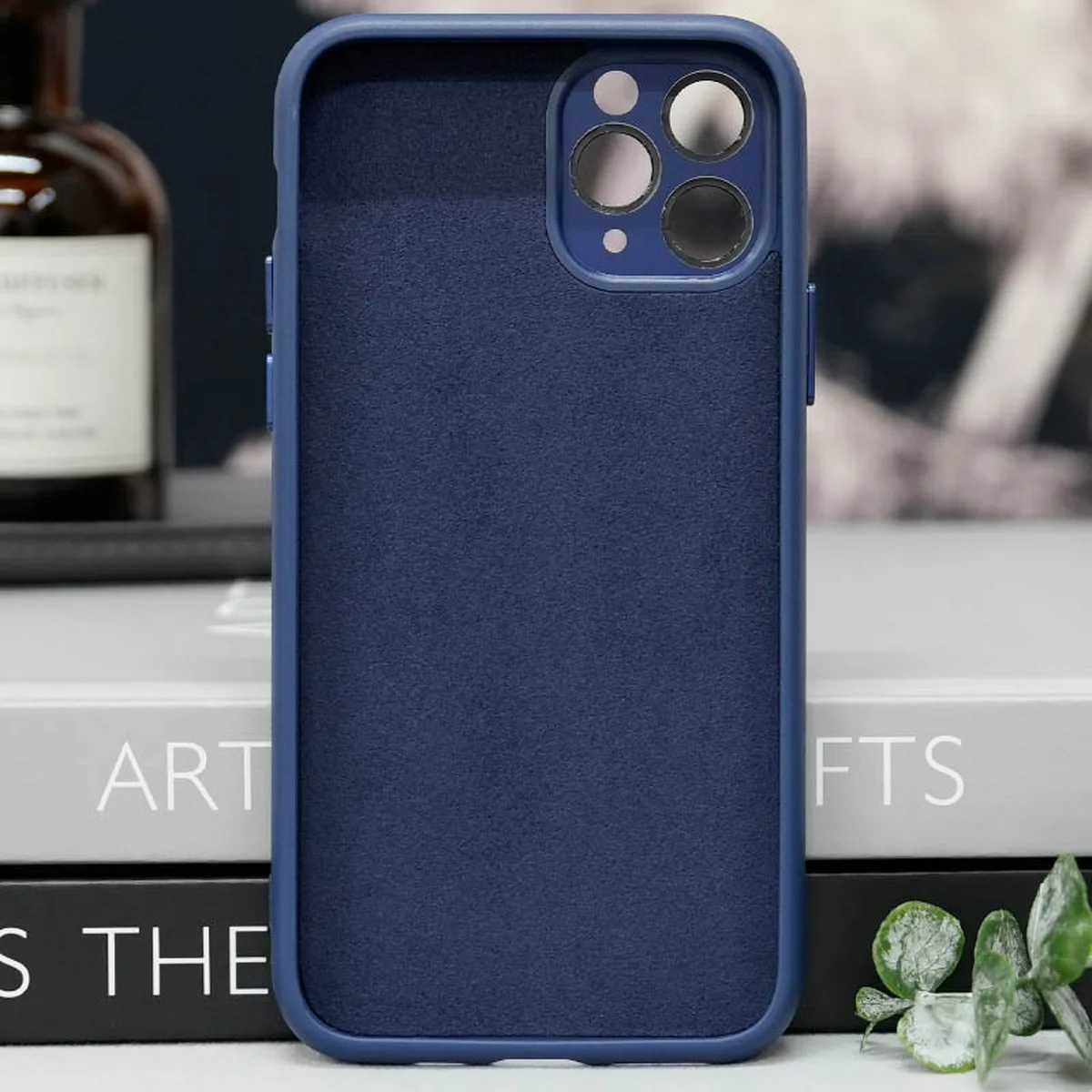 Чохол TPU+Glass Sapphire Midnight with MagSafe для Apple iPhone 11 Pro Max (6.5") Синій / Deep navy