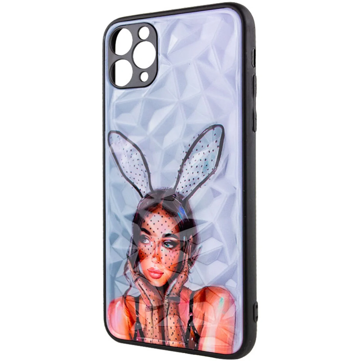 TPU+PC чехол Prisma Ladies для Apple iPhone 11 Pro Max (6.5") Rabbit