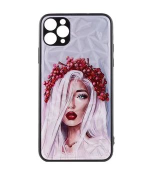 TPU+PC чохол Prisma Ladies для Apple iPhone 11 Pro Max (6.5") Ukrainian Girl