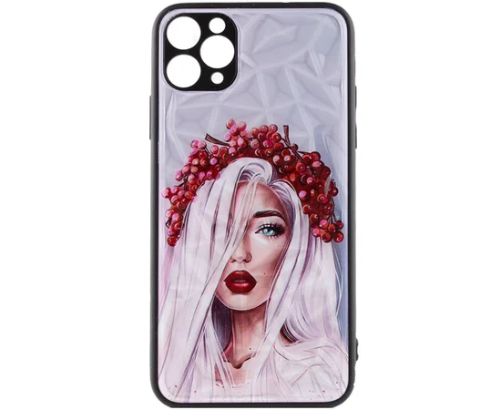 TPU+PC чохол Prisma Ladies для Apple iPhone 11 Pro Max (6.5") Ukrainian Girl
