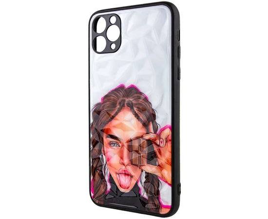TPU+PC чехол Prisma Ladies для Apple iPhone 11 Pro Max (6.5") Chocolate
