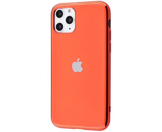 TPU чехол GLOSSY LOGO для Apple iPhone 11 Pro Max (6.5") Коралловый