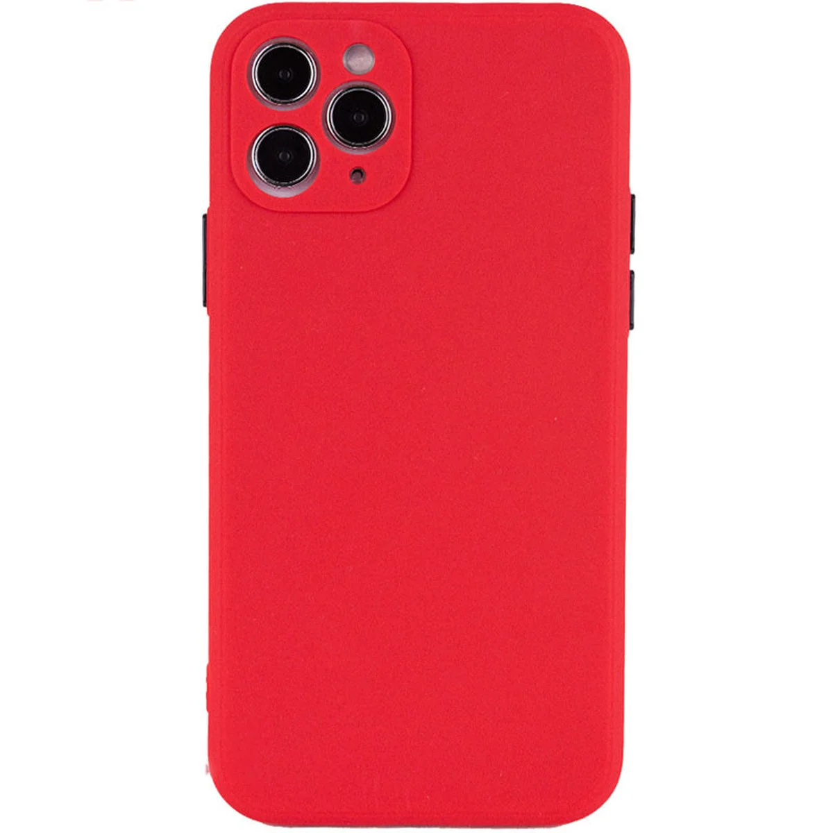 Чехол TPU Square Full Camera для Apple iPhone 11 Pro Max (6.5") Красный