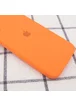 Чохол Silicone Case Square Full Camera Protective (AA) для Apple iPhone 11 Pro Max (6.5 ") Помаранчевий / Papaya